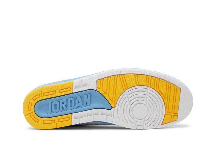 Men's Sneakers Jordan 2 Retro Melo (2018) White/University Blue-Varsity Maize