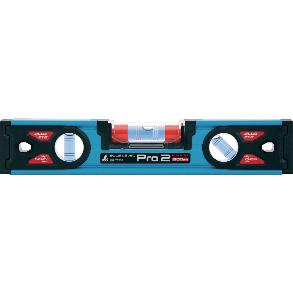 Shinwa Sokutei Уровень строительный Blue Level Pro2 300 мм с магнитом 73380