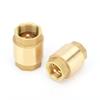 Female Thread Brass Check , One-way Check Valves, Vertical In-line Water Check For Well, Tank