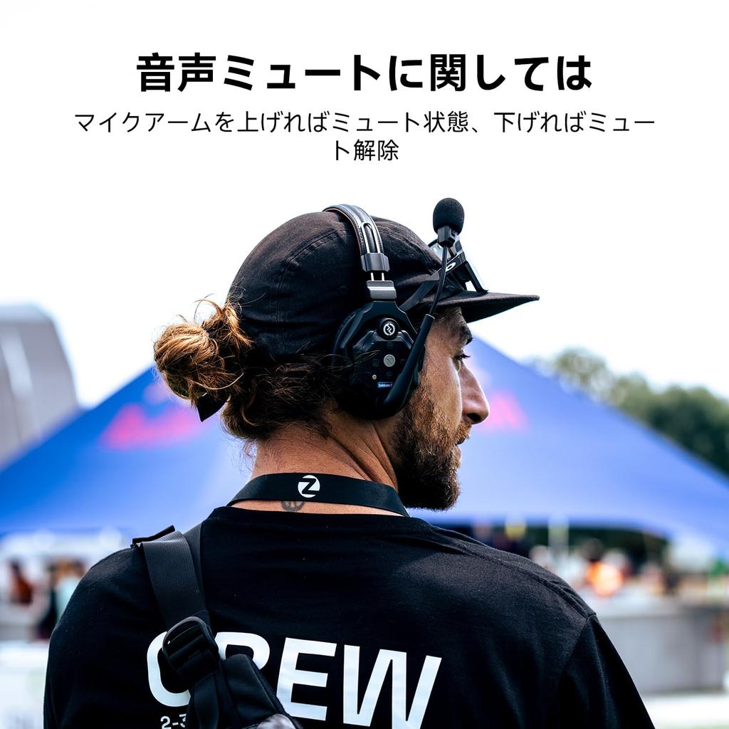 Официальная версия Hollyland Solidcom C1 Pro с дистанционным управлением, гарнитура с наушниками, совместимая с шейным креплением, беспроводная полнодуплексная гарнитура для внутренней связи