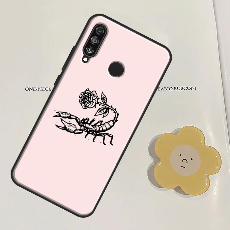 Животное Скорпион Для Huawei Nova Y60 Y70 Y90 Y61 Y91 3i 7i 8i 11i Nova 11 9 10 SE P20 P40 Lite P30 Pro Чехол