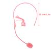 3.5Mm Pink Headworn Wired Microphone Voice Amplifier Speaker For Speech Teacher