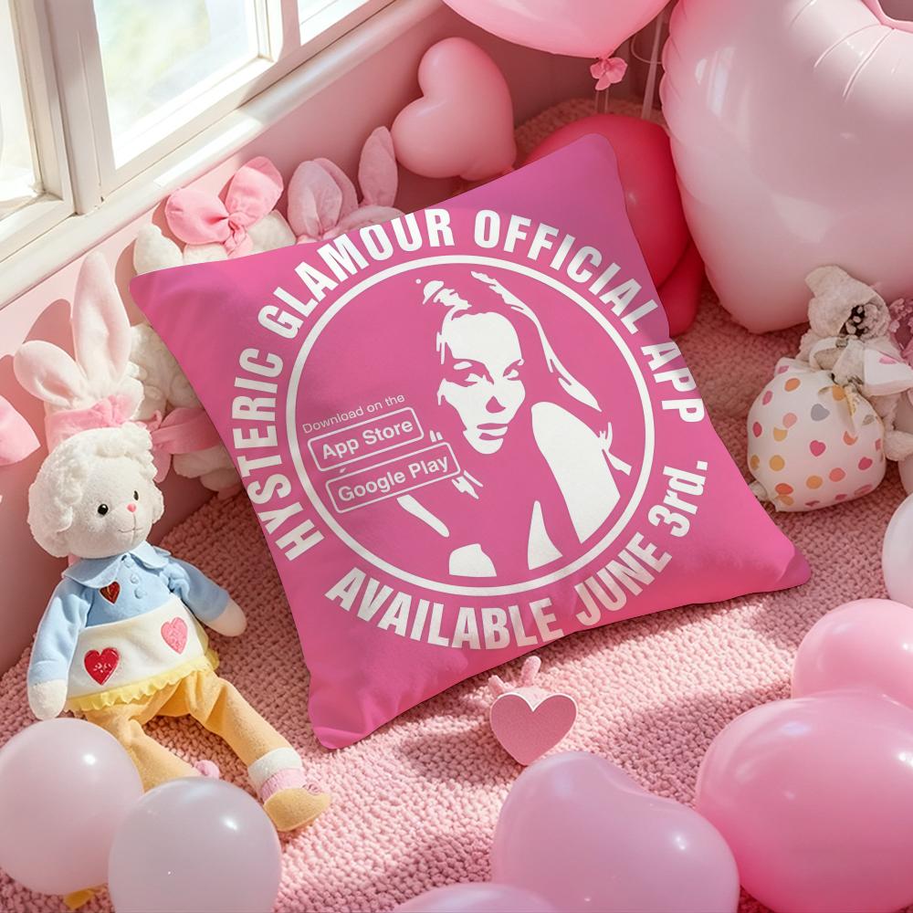 Hysteric Glamour Чехол для подушки с принтом Наволочка для гостиной, дивана и декора спальни