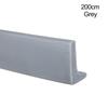 Flood Barrier Silicone Water Retaining Strip Water Stopper Door Bottom Sealing Strip Self-Adhesive