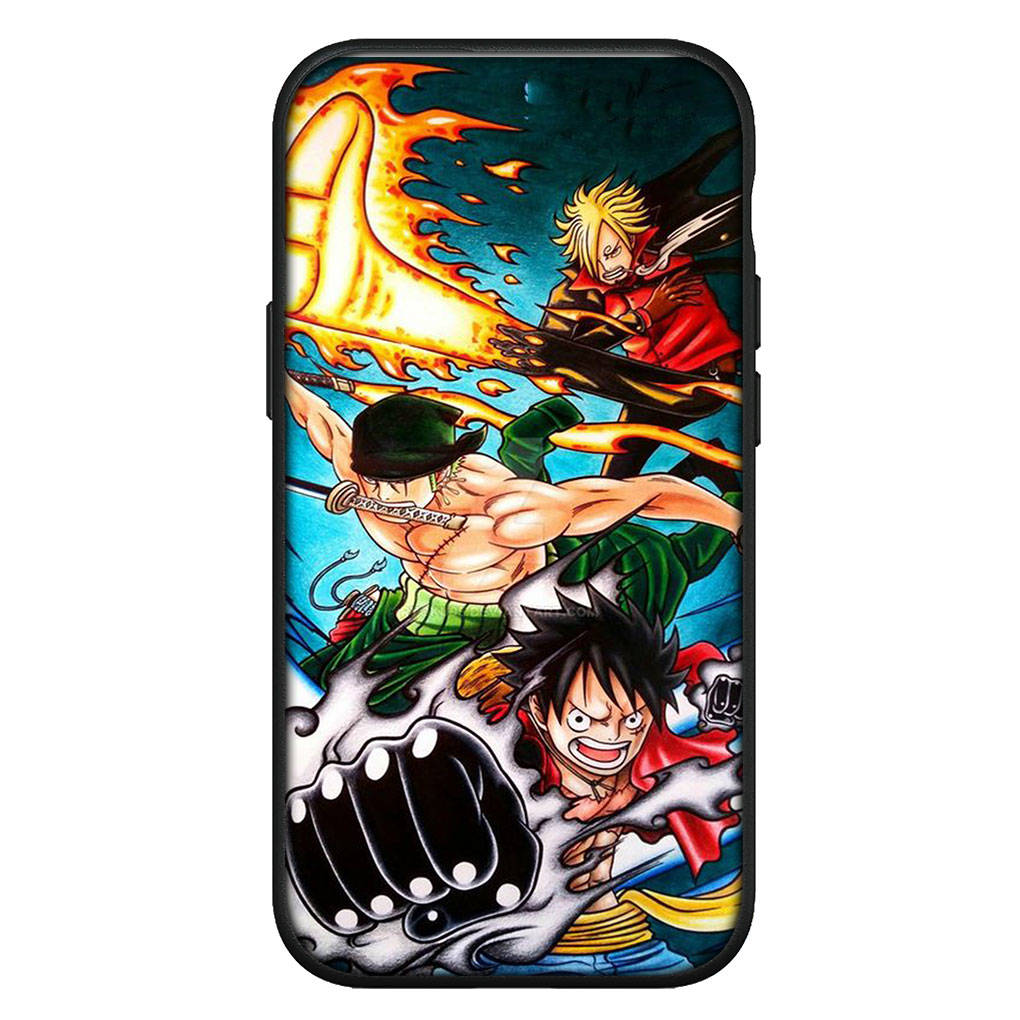 Чехол для iPhone 16 15 Xiaomi Redmi Note 14 13 12 11 Pro Max X 8 9 16e Samsung Galaxy S25 S24 S23 Moto OPPO Huawei Comics One Piece Luffy Phone Case