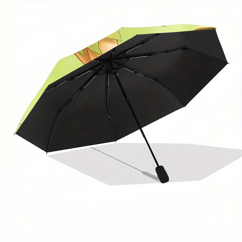1pc Tinker Bell Automatic Opening and Closing Umbrella - Lightweight 3-Fold Design, Suitable for Fans, Travel, Daily Use - Official Product,
