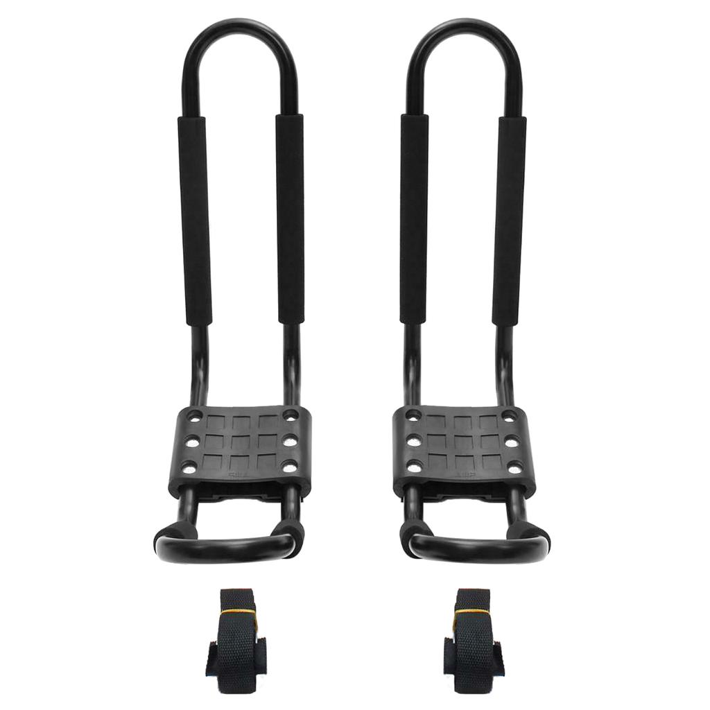 1 пара багажник на крышу для каяка, каяка, каноэ, лодки, доски для серфинга, багажник на крышу для автомобиля, внедорожника, грузовика, поперечины