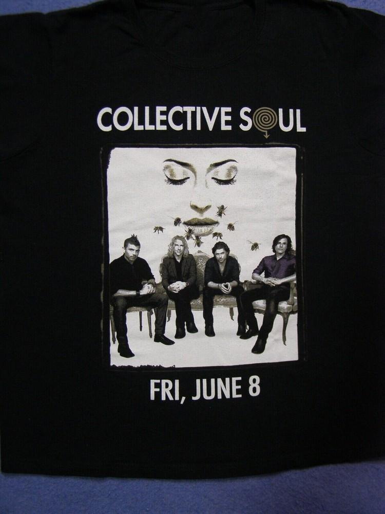Collective Soul Concert Tour TShirt Fri June 8 Hard Rock Club Las Vegas MO364 Unisex T-Shirt