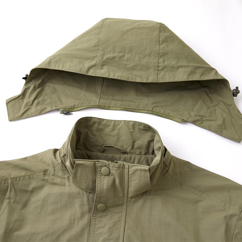 JEEP Men's Detachable Hooded Casual Jacket P75AMWJ771