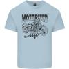 Motorized Life Biker Motorbike Motorcycle Unisexs Light Cotton TShirt