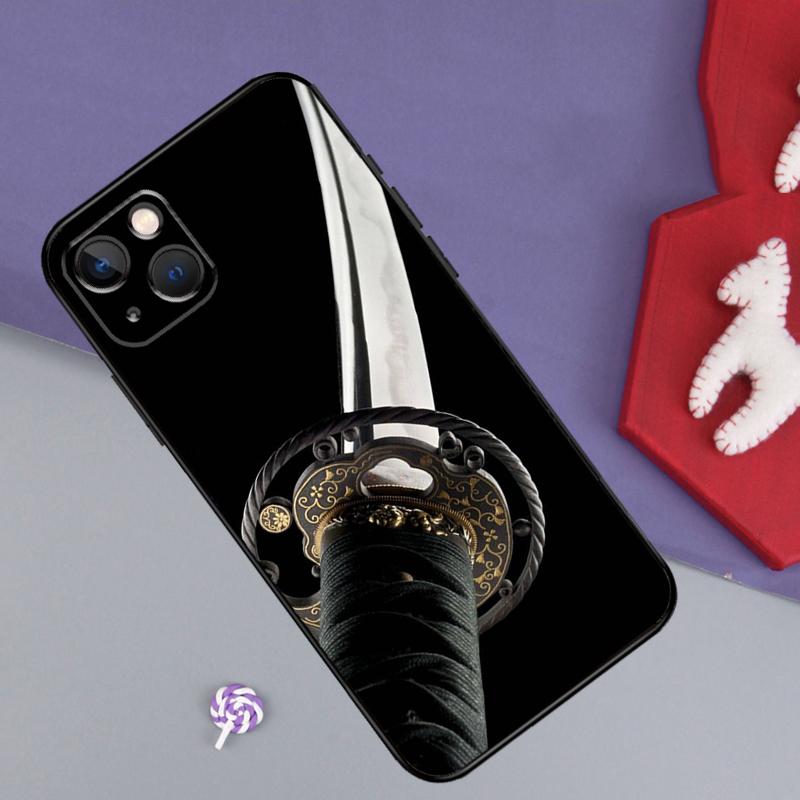 Warriors Katana Phone Case For iPhone Samsung Galaxy Redmi Xiaomi Oppo OnePlus Note S A 7 8 9 10 11 12 13 14 20 21 22 23 53 54 Pro Max Plus Ultra