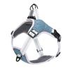 Medium To Large Size Suspenders, Comfortable Chest Luminous Strap Harness, Light Reflective for Medium and Large Dogs WI050DG, Blue, -