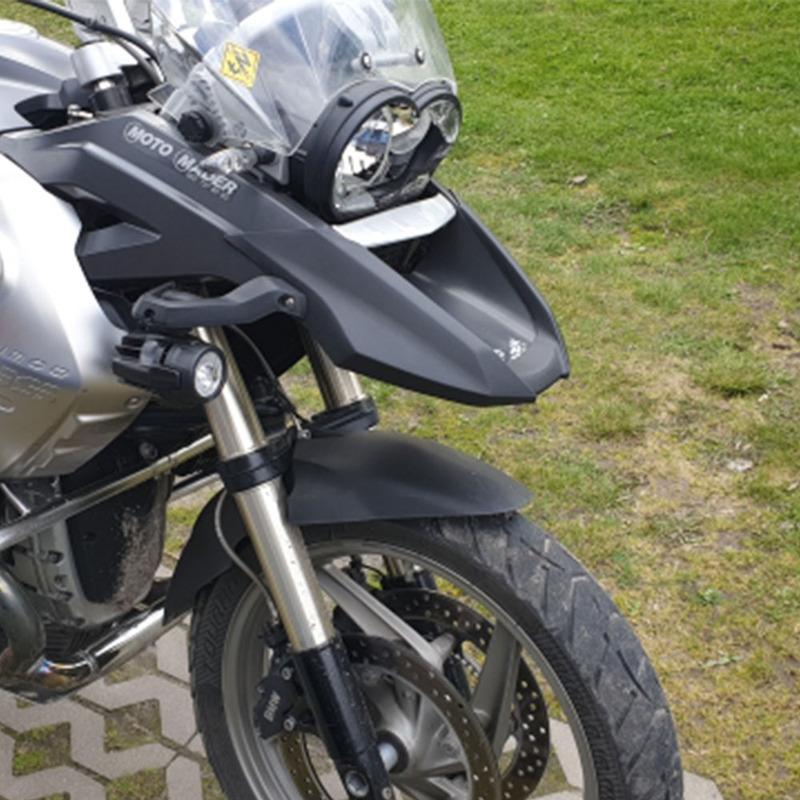For BMW R 1200GS R1200 GS R 1200 GS 2008 2009 2010 2011 2012 R1200GS Front Beak Fairing Extension Wheel Extender Cover Black