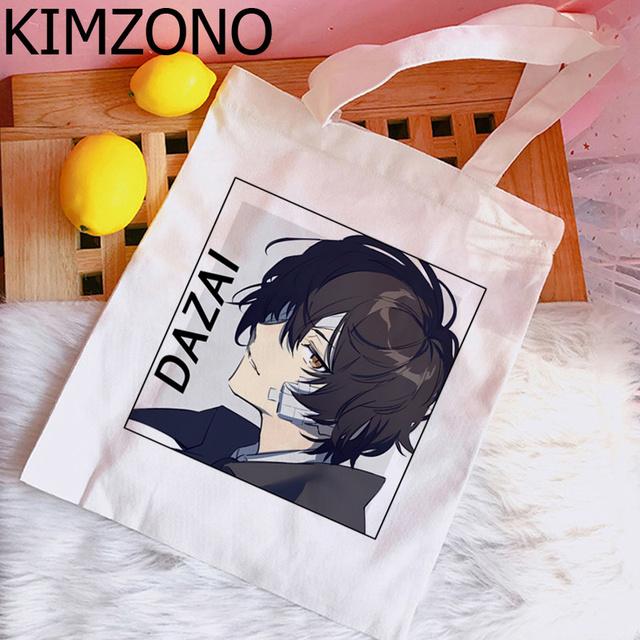 Bungou Stray Dogs Dazai сумка для покупок bolso bolsa сумка для вторичной переработки многоразовая сумка sacola string cabas