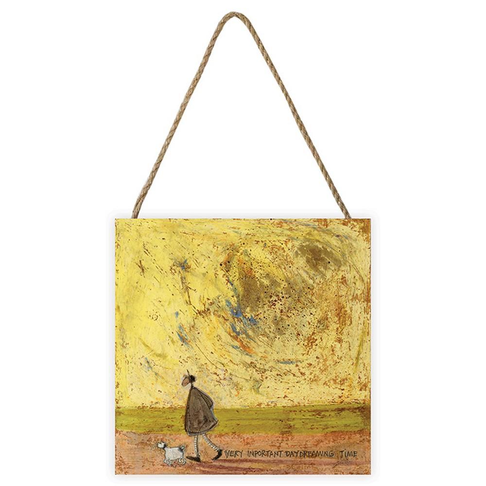 Sam Toft Very Important Daydreaming Time Wooden Block