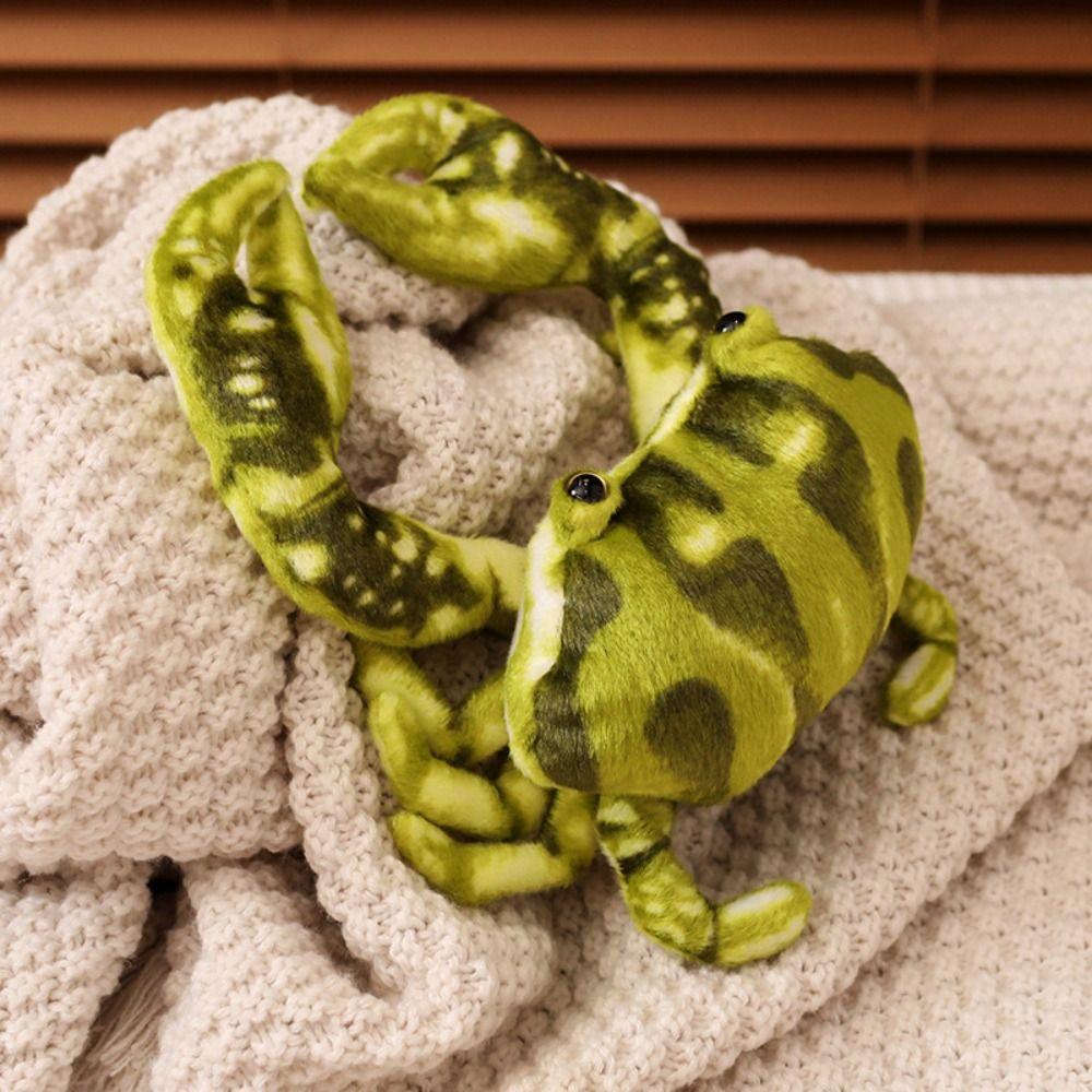 Имитационный Краб Краб Мягкая Плюшевая Кукла Пушистый Краб Мягкая Игрушка Кукла Дети Девочки Мальчики