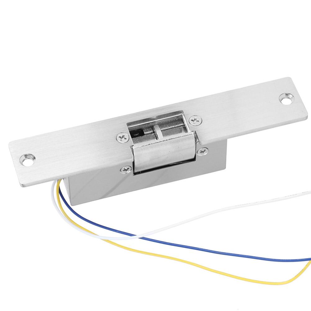 DC 12V Nc NO Type Electric Cathode Lock Door Access Security Locks with Signal Feedback