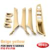 MLKQ6 RHD Right Driver Car Interior Door Handle Armrest Panel Pull Trim Cover Set For BMW 5 Series F10 F11 520i 523i 525i 528i 530i