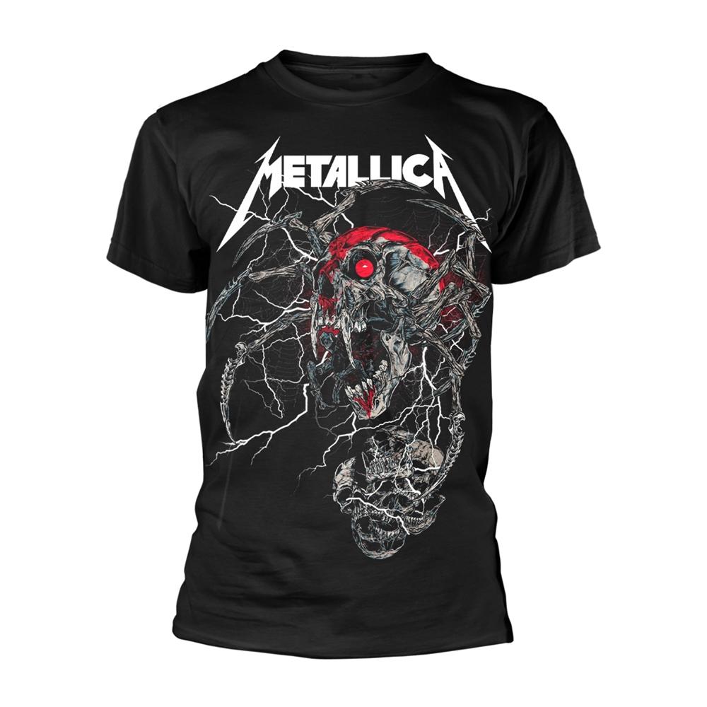 Metallica Unisex Adult Spider Dead T-Shirt