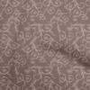 Cotton Poplin Brown Fabric Asian Baroque Quilting Supplies Print Sewing Fabric By The Yard 42 Inch