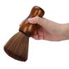 Broken Hair Sweep Brush Wood Handle Soft Brush Hair Neck Duster Brush for Salon