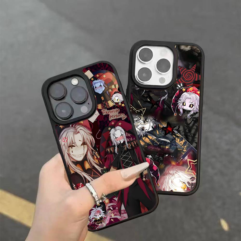 Чехол для телефона The Freak Circus Pierrot для IPhone 17 16 15 14 13 Pro 12 11 Pro Max, Жесткий PC+TPU, Задняя крышка