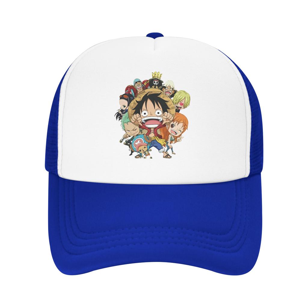 onepieces Trucker Hats Unisex HipHop Roronoa Zoro Mesh Baseball Caps Summer Adjustable Fishing Hat
