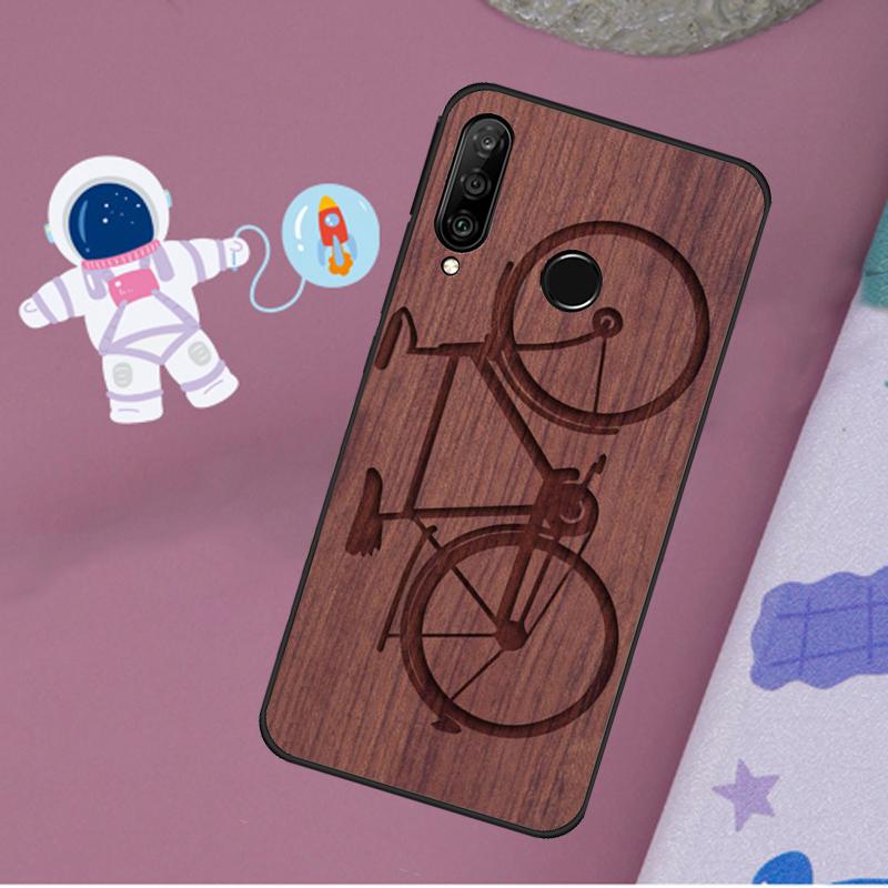 Wolf Bike Деревянный чехол Бабочка Для Huawei Nova 9 10 SE Y60 Y61 Y70 Y90 Nova 11i 8i 7i 3i 5T P20 P40 P30 Lite P60 Pro