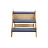 VEVOR Wood Pet Stairs, 3-Step Dog Stairs for High Beds, Sofa & Cars, 68 kg Load Capacity, Non-Slip Surface