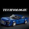 Non-Toxic 330Pcs Technology Sports Car Building Blocks City Racing Vehicle Model Bricks Desktop Ornaments Kids Diy Toys Holiday Gifts