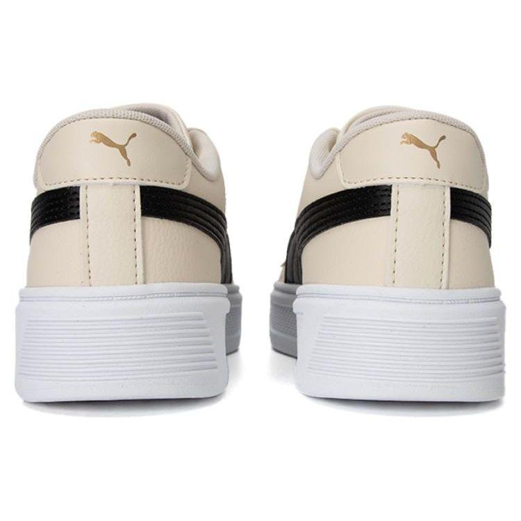 Puma Кроссовки Smash Platform V3 Женские кроссовки Бежевый Черный 390758-08