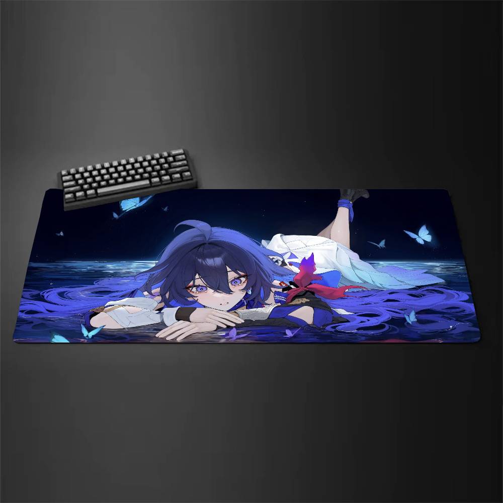 Seele Анимированная игра Honkai Star Rail Коврик для мыши Коврик для стола С подкладкой Игровые аксессуары Prime Gaming XXL Коврик для клавиатуры Коврик