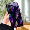 Для Xiaomi POCO F7 Чехол-крышка Роскошные Чехлы для Телефона из Закаленного Стекла Для POCO F 7 POCOF7 Задний Бампер Чехол-футляр Защитная Оболочка