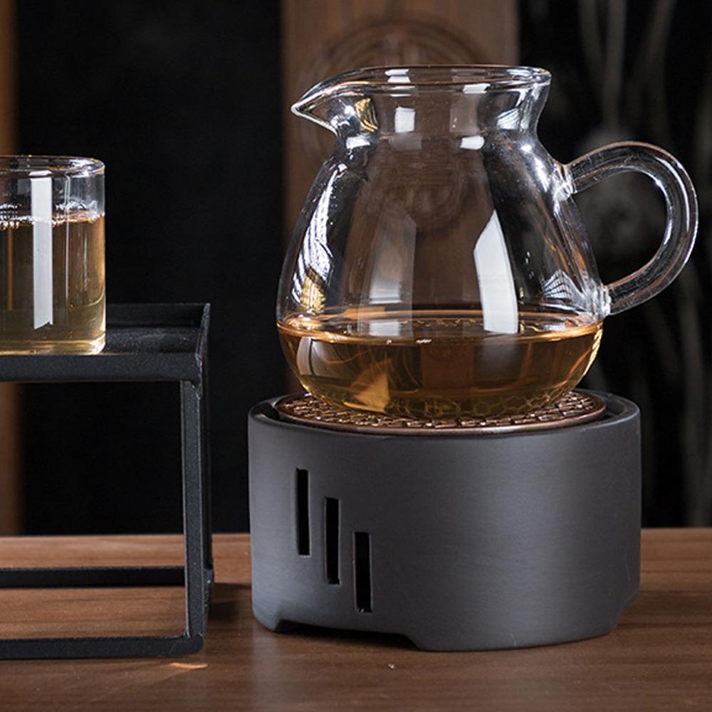 Iron Mat Teapot Warmer Kit Decorative Design Teapot Heater Teapot Heating Base Tea