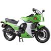 Аосима Бунка Кёдзай (АОСИМА) Skynet Масштаб 1/12 Полный мотоцикл Kawasaki GPZ900R Лаймово-зеленый