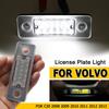 2 шт. Для Volvo C30 2008 2009 2010 2011 2012 2013 Ксеноновый Белый Светодиодный Автомобильный Номерной Знак Лампа OEM#:31213991