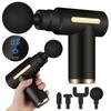 Mini Massage Gun Muscle Massager With 6 Speeds Type-C Charging Portable Electric Handheld Body Massager