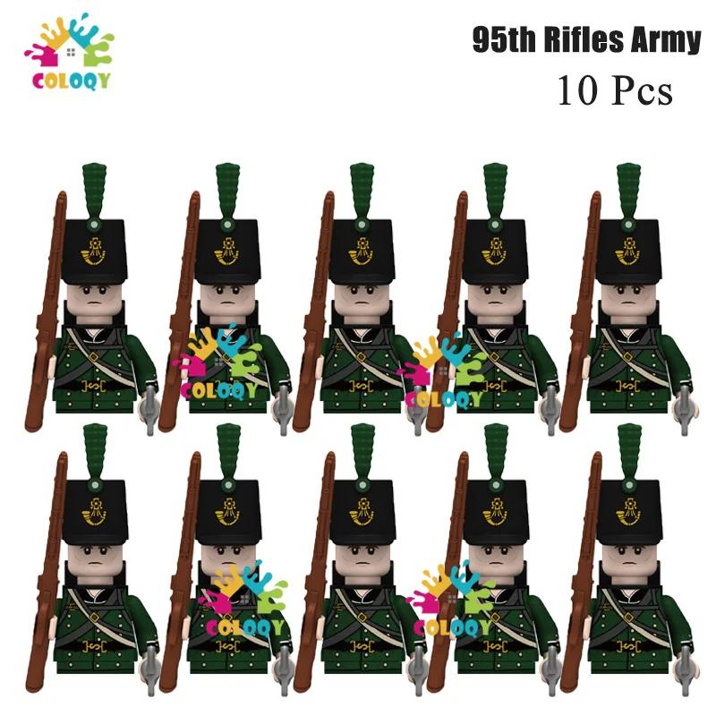 Kids Toys 22Pcs/10Pcs Napoleonic Wars Military Soldier Building Blocks Imperial Navy Figures Toys For Kids Birthday Gifts
