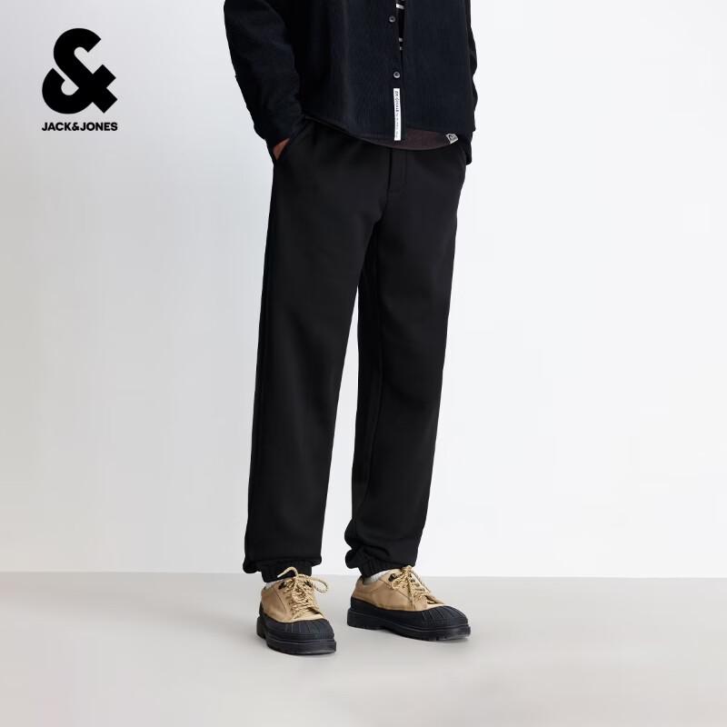 Мужские спортивные штаны Jack & Jones на флисовой подкладке со шнурком