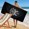 Newcastle United Logo Print Beach Towel, Large Soft Quick Dry Towel for Beach Camping Swimming