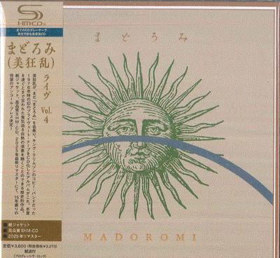 CD MADOROMI BI KYO RAN Live Vol 4 SHMCD BEL254298 MARQUEE 2025 Япония Оби Японский Поп-Рок