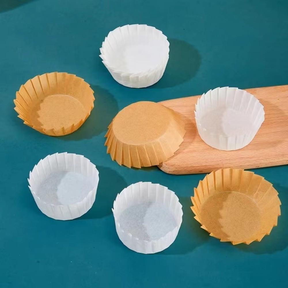 Foldless Disposable Baking Papers 4/6/8inch Basques Cake Paper New Parchment Paper Kitchen Use