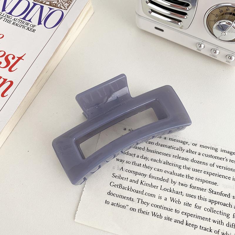 New Women Fashion Metal Geometric Hair Clips Claw Clip Large Acrylic Hair Clip Headband Hairpin Hair Crab Hair Accessories