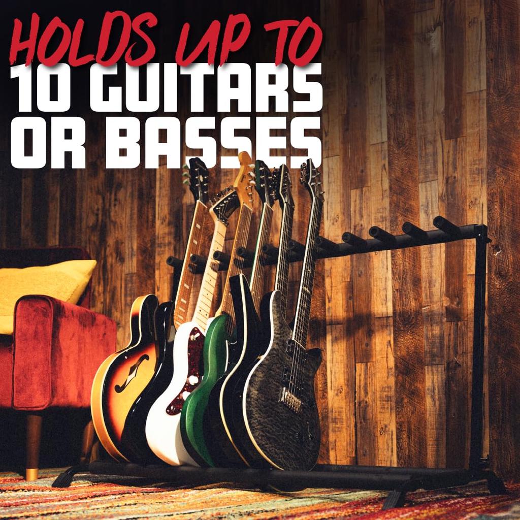GATOR Frameworks Guitar Stand ROK-IT RI-GTR-RACK10 (10 Guitars)