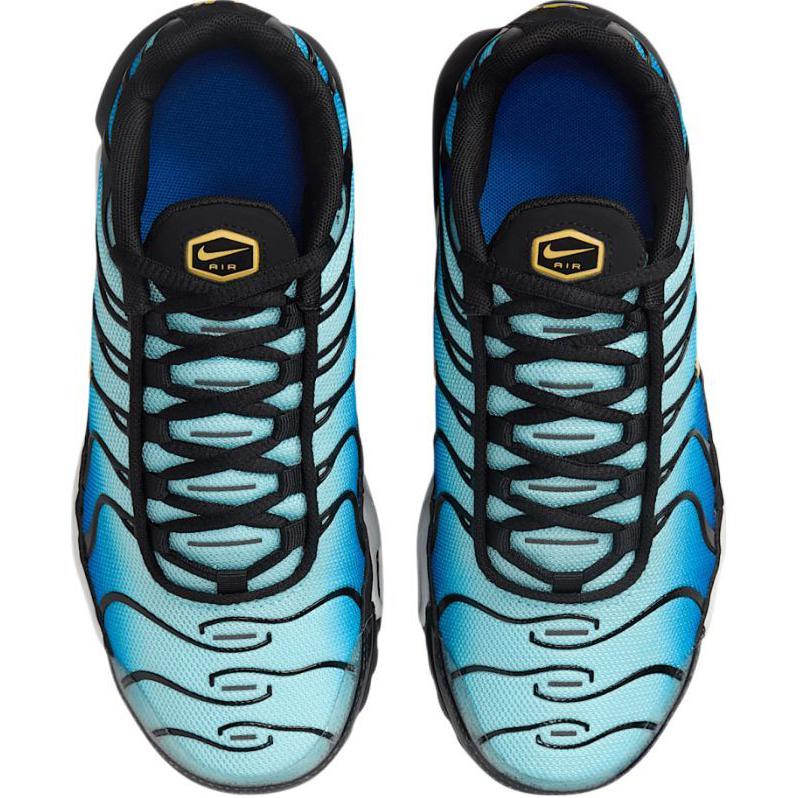 Nike Кроссовки для детей Nike Air Max Plus GS Hyper Blue 2025 Черный Небесно-голубой Замша CD0609-032