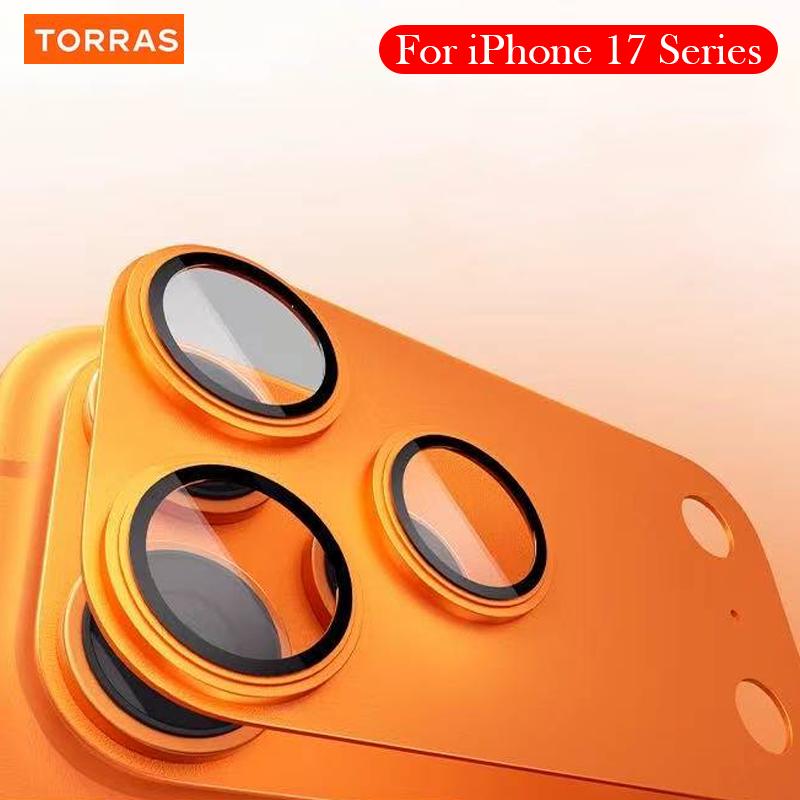 TORRAS Camera Protection For iPhone 17 Pro Max Protective Glass for iPhone 17 Pro Full Cover Glass