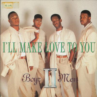 7-дюймовая пластинка BOYZ II MEN Ill Make Love To You TMG1431 Motown 1994 UK SoulFunk Б/у