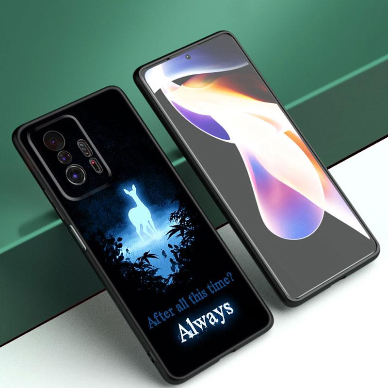 Чехол для телефона «Волшебный олень и сова» для Xiaomi Mi A2 8 9 SE Note 10 10T 11 12 Lite 9T 11T 12S 12T Pro A3 6X 12X, мягкий черный чехол из ТПУ