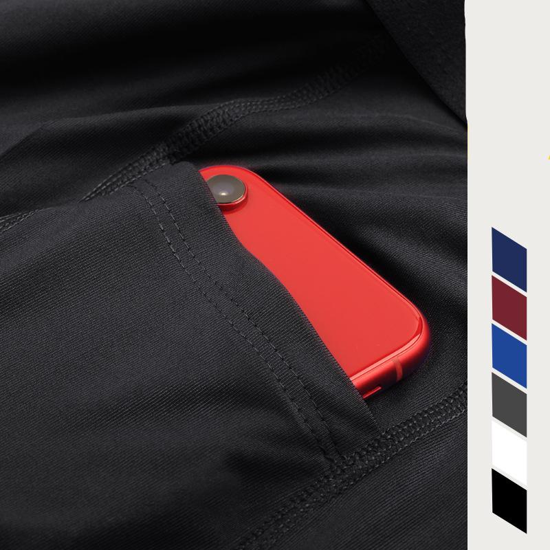 Men's Shorts Compression Sportswear Training Tights Gym Fitness Leggings Short Pants Running Sport Bottoms