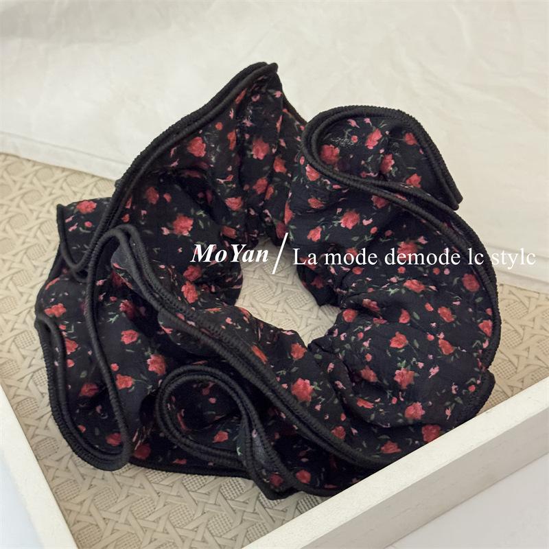 French-Korean Double-Layer Ballet Lace Extra Large Hair Scrunchie